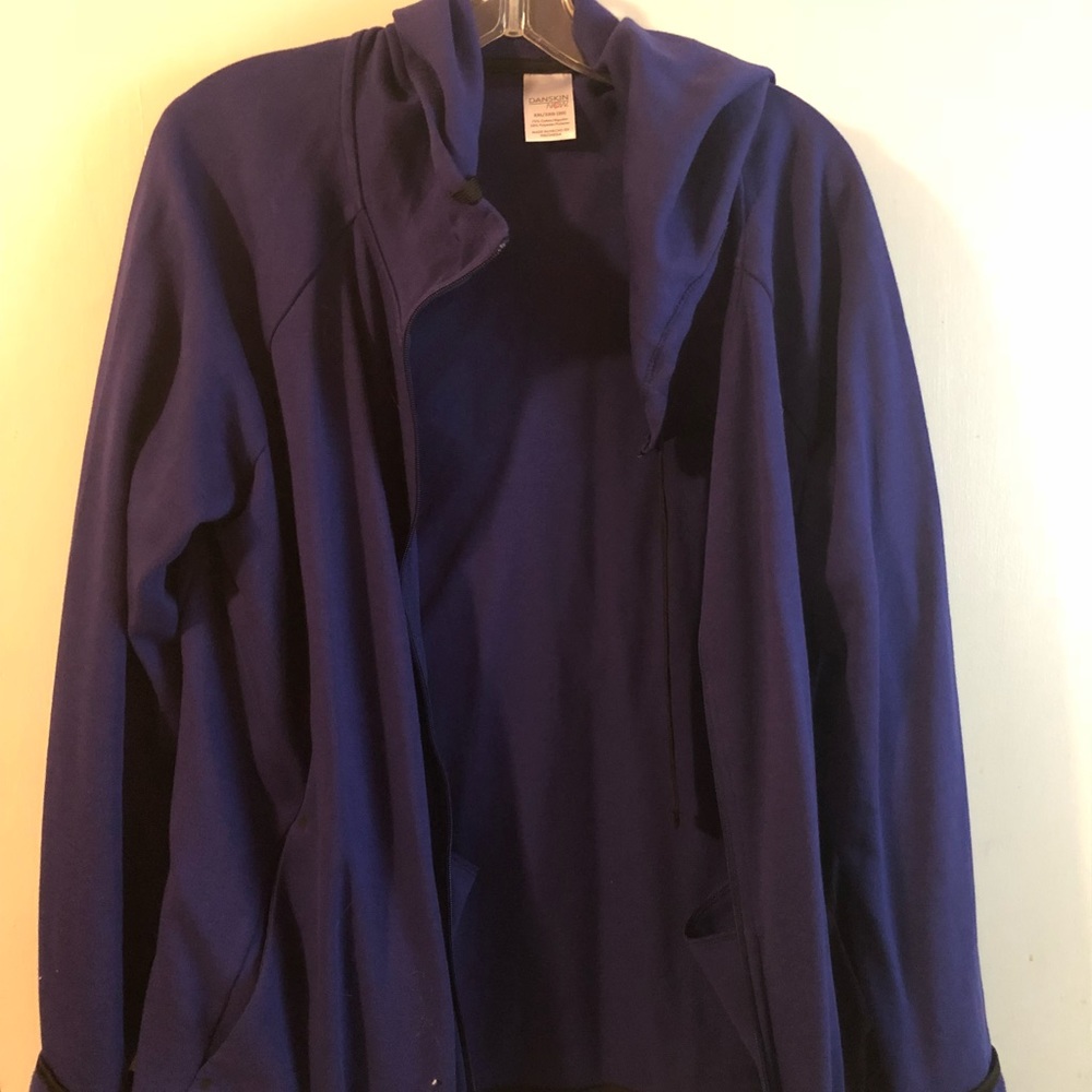Plus size athletic jacket